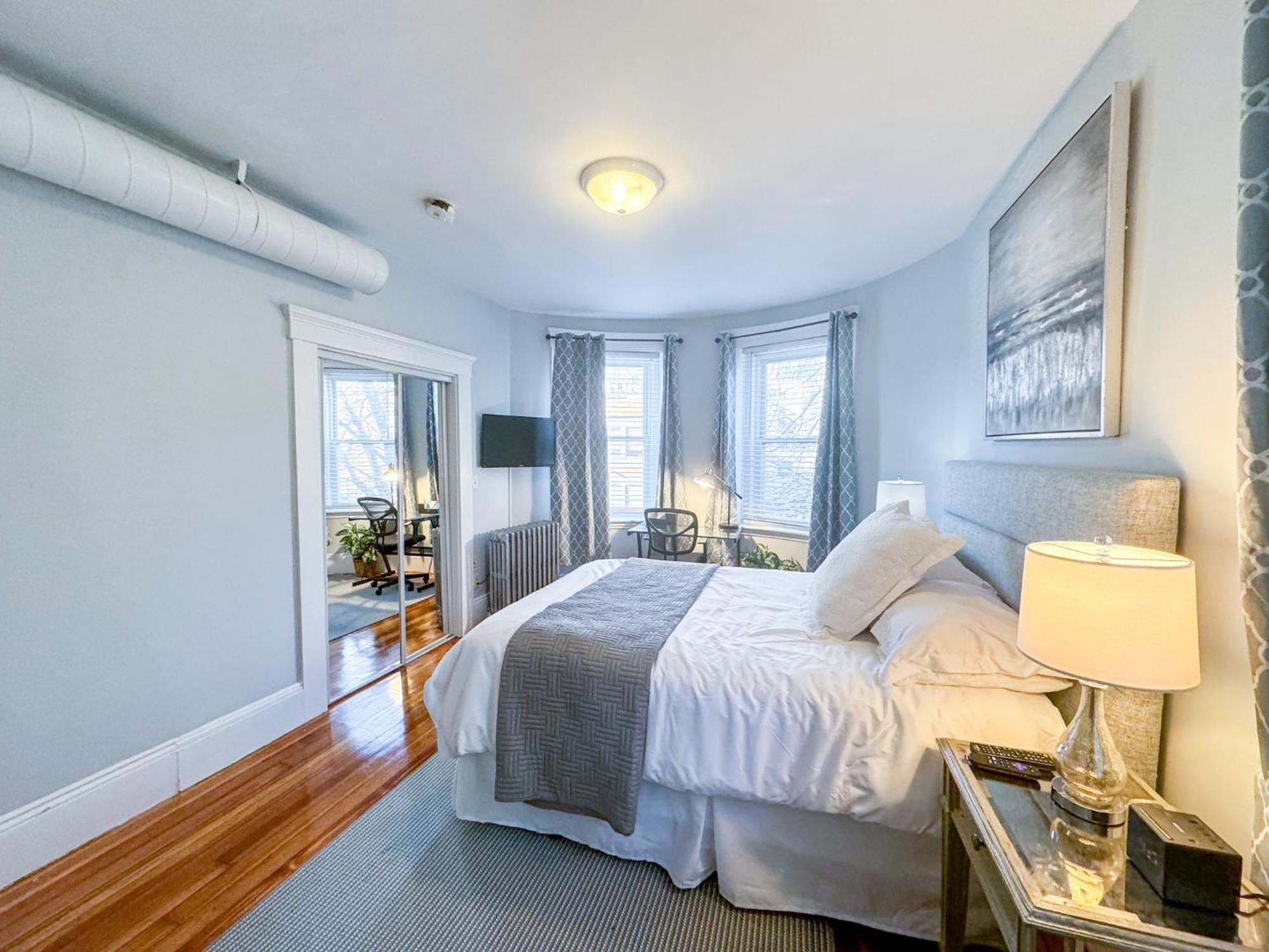 Huge,3 Bed,2Bath,Public Transport,Boston,Sleeps 9 Apartment Бруклин Екстериор снимка